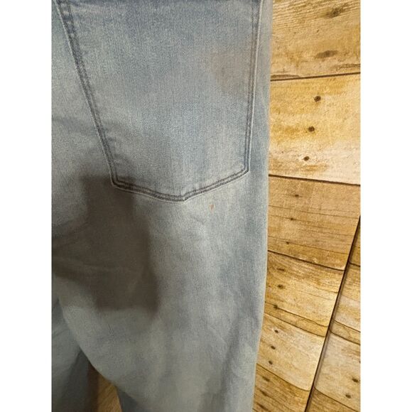 ATHLETA STRAIGHT ANKLE CROP EVERYDAY WEAR CASUAL STRETCH JEANS SIZE 12 - Picture 3 of 4